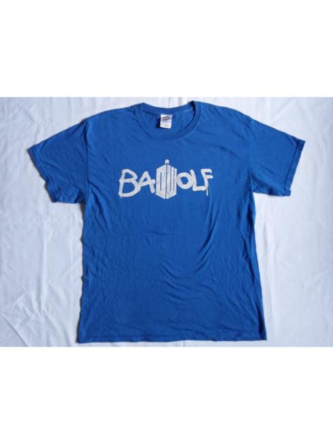 Other Designers Vintage - Vintage Doctor Who BAD WOLF T Shirt Tee Film Drama