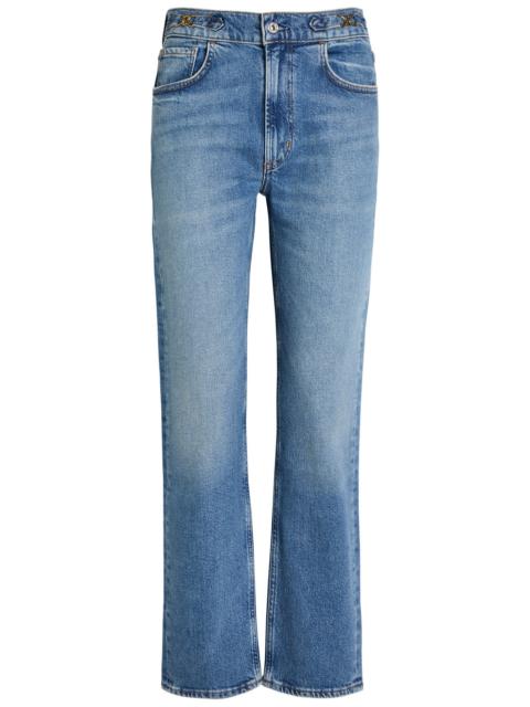 Citizens of Humanity Citizens OF Humanity Blaine Horsebit-embellished Slim Straight-leg Jeans
