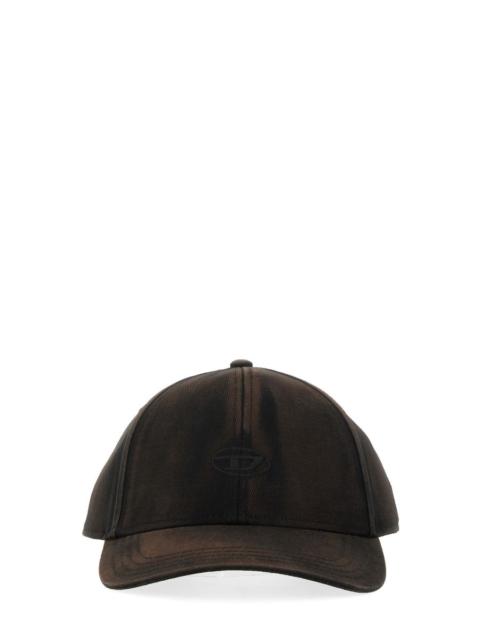 Diesel Diesel Men Cappello Da Baseball Con Logo