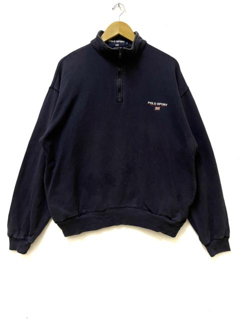 Other Designers Polo Ralph Lauren - Polo Sport Half Zipper Sweatshirt Navy