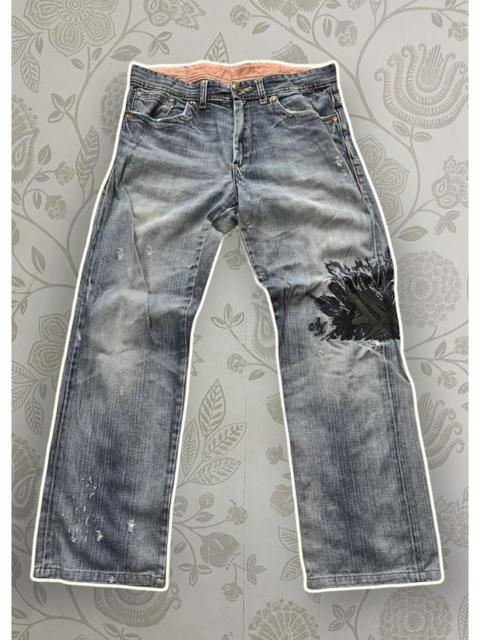 Other Designers Armani Exchange × Vintage - Grails ARMANI EXCHANGE Embroidery Jeans