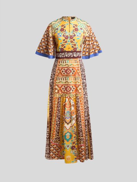 Etro LONG PRINTED POPLIN DRESS