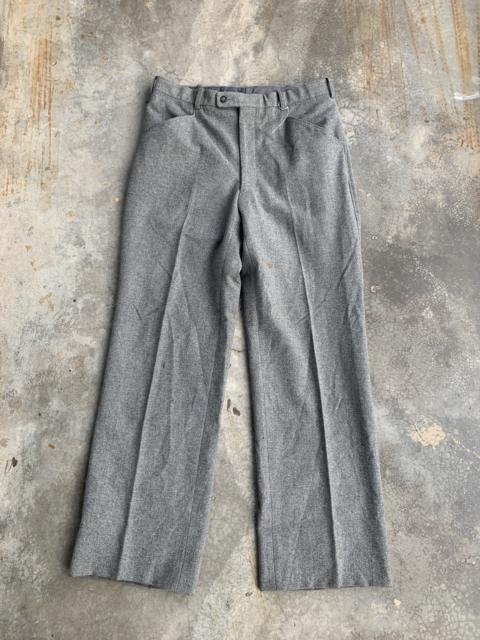 Christian Dior Wool Trousers Pant Embroided Logo