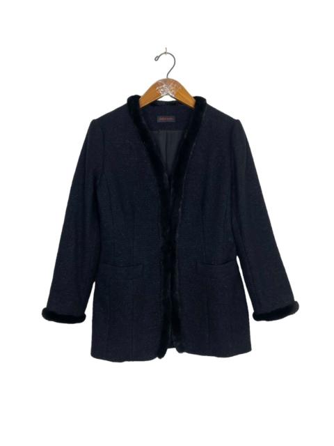 Other Designers Rare‼️ Yoshie Inaba Silk Mink Coat Made in Japan