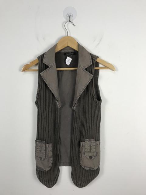 Other Designers Japanese Brand - Aldridge Shawl Collar Knit Vest Cardigan #2938