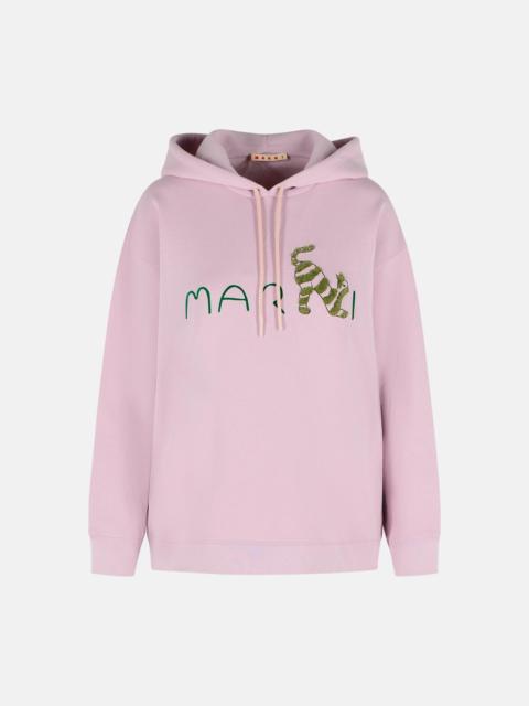 Marni PINK COTTON SWEATSHIRT