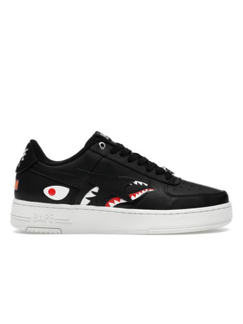 A BATHING APE® A Bathing Ape Bape Sta Low Shark Pack Black