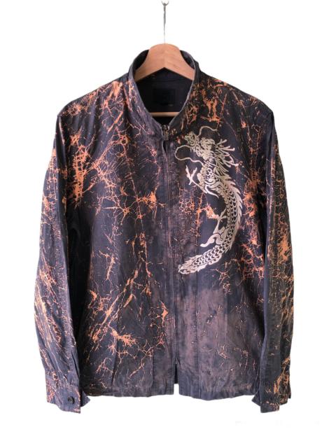 Other Designers 45rpm - 🔥VTG JAPANESE DRAGON ACID WASH SHIRT JACKET