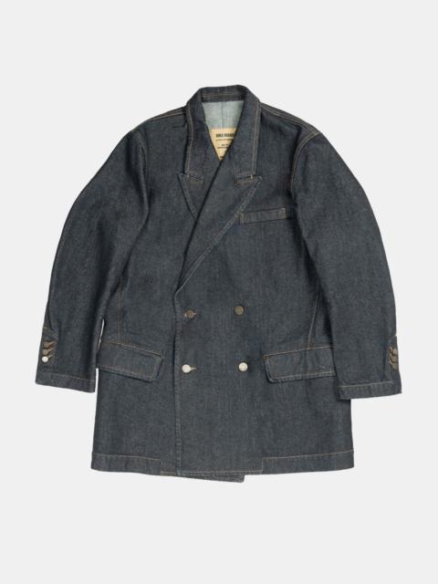 UMA WANG Blue Kort Jacket