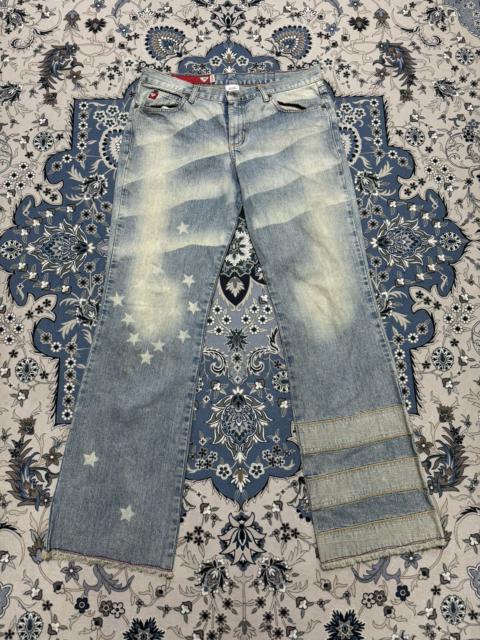 Other Designers Vintage Flare Guess Hagi Pants America Flag Jeans