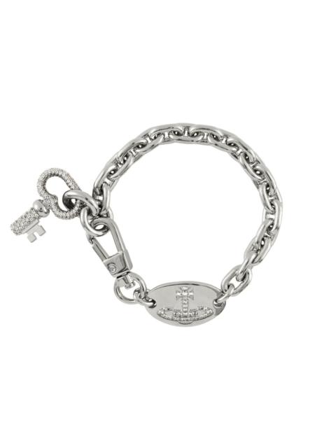 Vivienne Westwood Vivienne Westwood Ovidia Silver-plated Bracelet