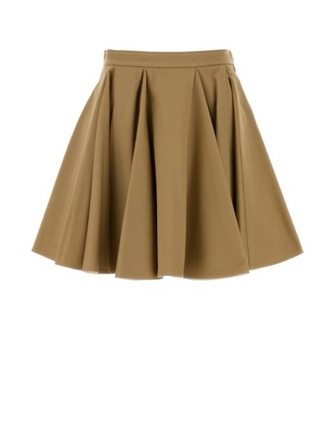 Marni Beige drill skirt