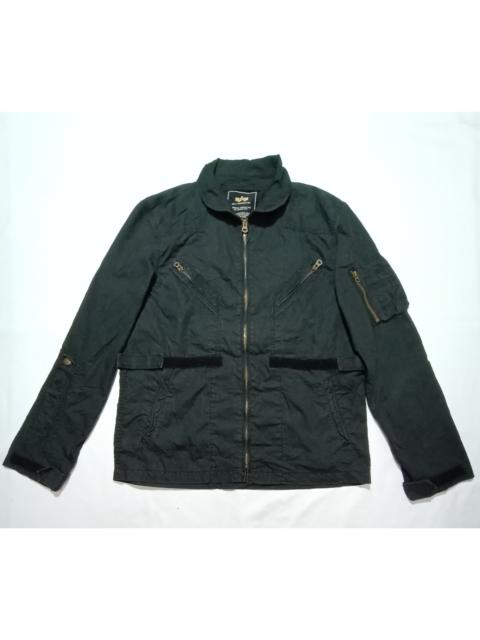 Other Designers Vintage - Alpha Industries Tactical Jacket Multi Pockets Military