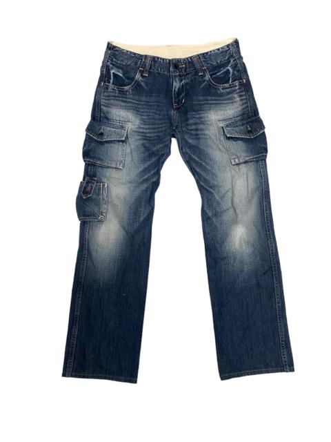 Other Designers Vintage - Offer‼️Vintage JohnBull Kojima Japan Cargo Jeans 3D Pockets