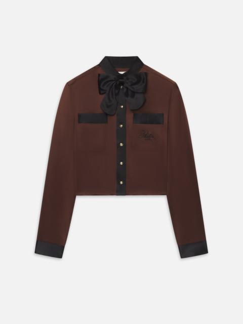 FRAME Ritz Feminine Silk Blouse