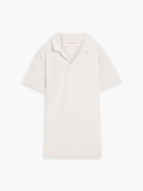 ORLEBAR BROWN Cotton-terry polo shirt