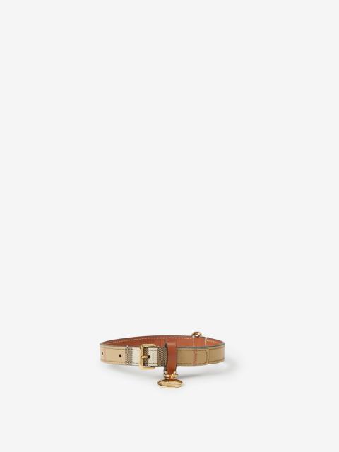 Burberry Burberry Check Small Dog Collar