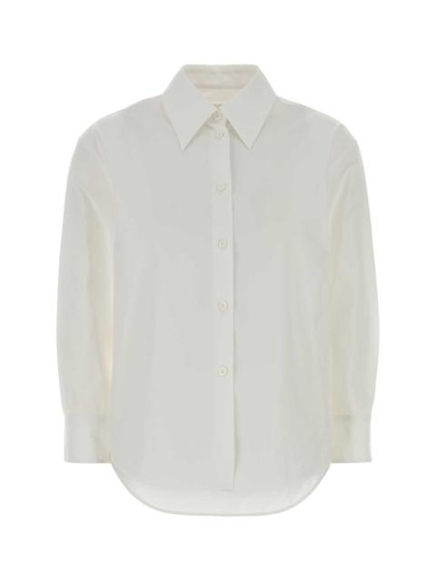 Jil Sander Jil Sander Women White Poplin Shirt