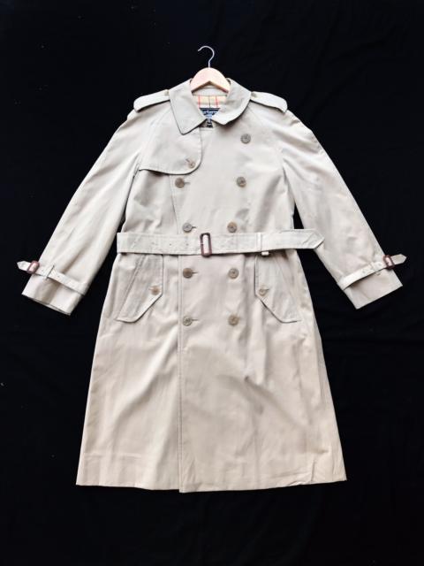 Other Designers Burberry Prorsum - Vintage Burberry Double Breasted Nova Check Trench Coat