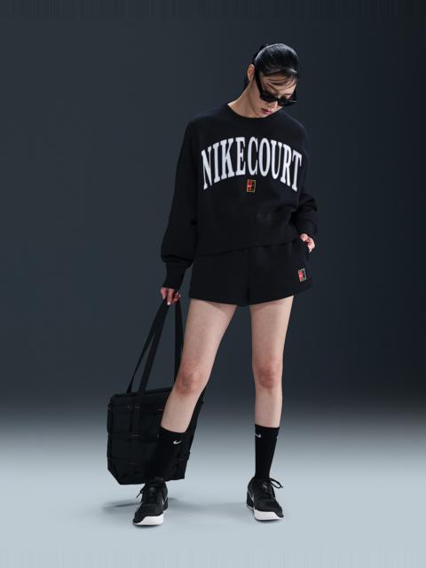 Nike NikeCourt Phoenix Fleece Women's High-Waisted Loose Shorts