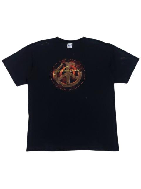 Other Designers Anvil - RARE! VTG Y2K A PERFECT CIRCLE © 2004 ROCK SUPERGROUP