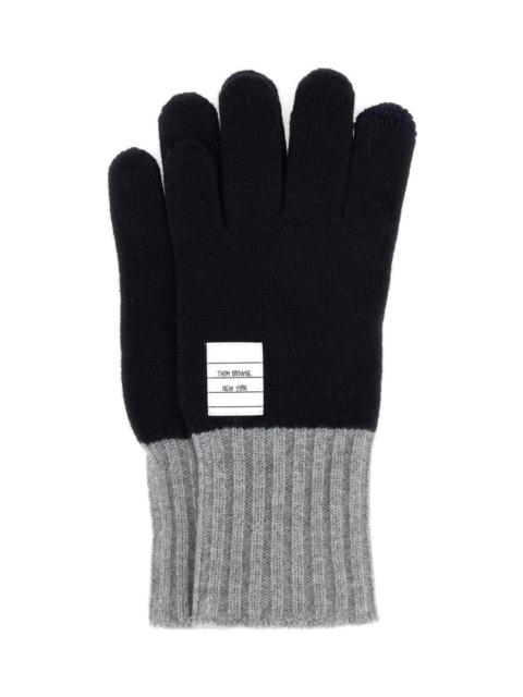 Two-tone Wool Gloves