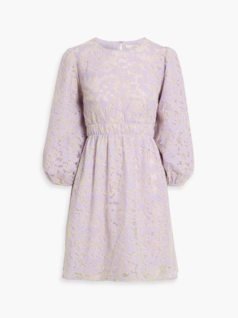 STINE GOYA Nadia embroidered tulle mini dress