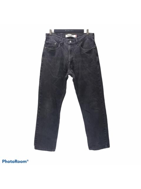 Levi's Vintage Y2K Levis 505 Regular Fit Denim Black Faded