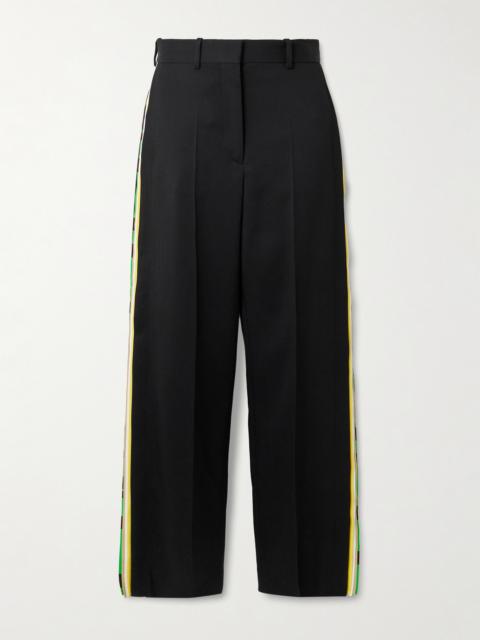 Loewe Striped Wool Straight-leg Pants