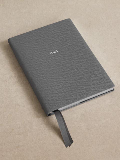 Smythson Soho Panama 2025 Textured-leather Weekly Diary