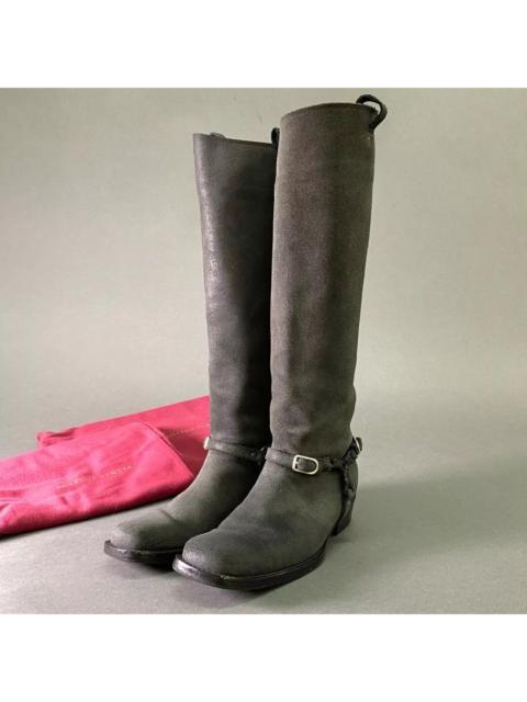 Bottega Veneta Bottega Veneta Suede Riding Boots