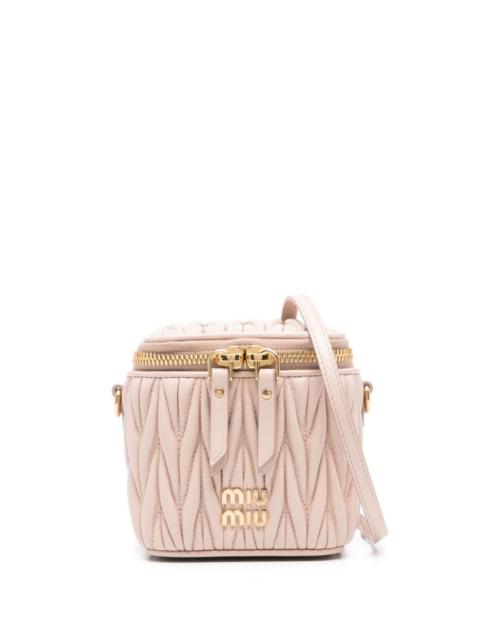 Miu Miu Women Matelassé Leather Mini Bag