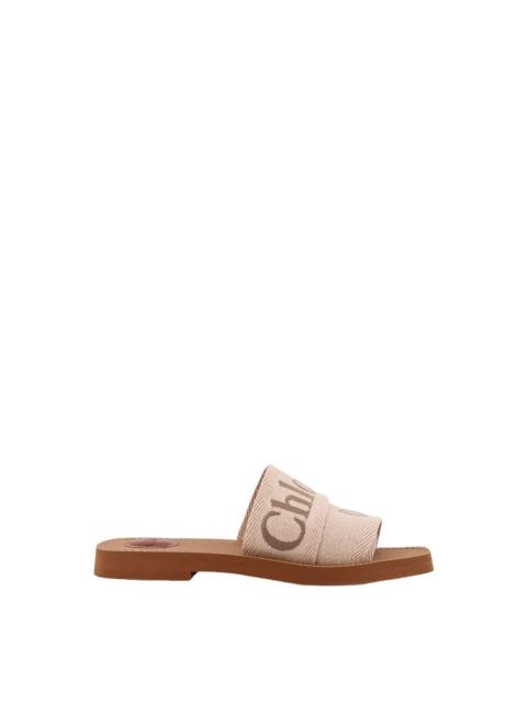 Chloé CHLOE Light Pink Linen Sandals New & Authentic (Women's size