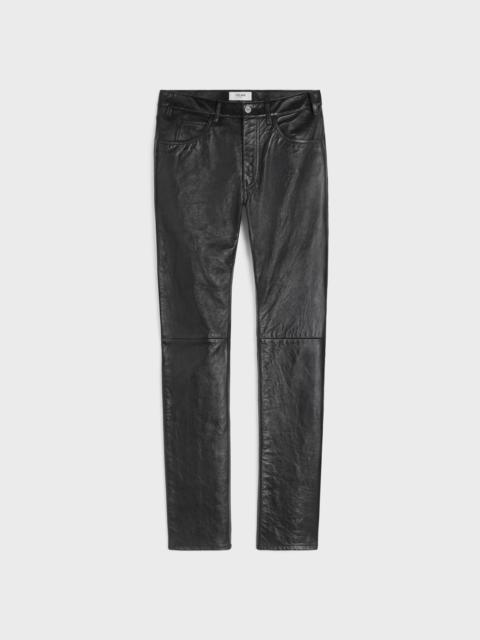 CELINE lou jeans in soft lambskin