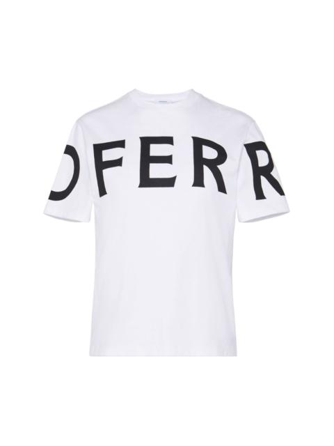 FERRAGAMO logo-print cotton T-shirt