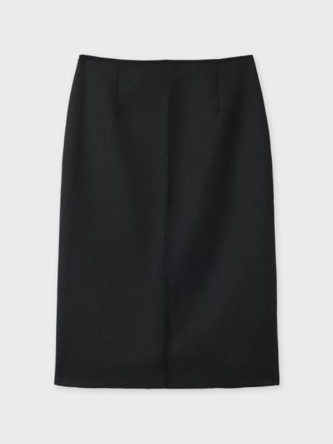House of Dagmar Skirt Pencil Midi  Black