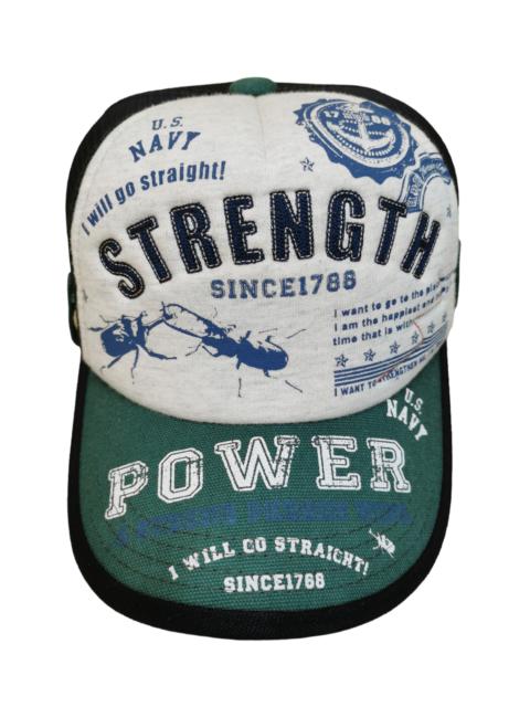 Other Designers Japanese Brand - JAPANESE BRAND STRENGTH TRUCKER HAT CAP