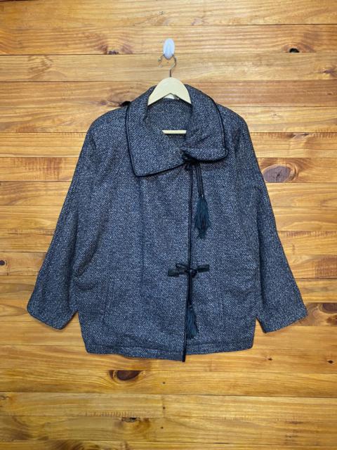 GUCCI Vintage Gucci Curvely Coat Laine Wool Made in Italy
