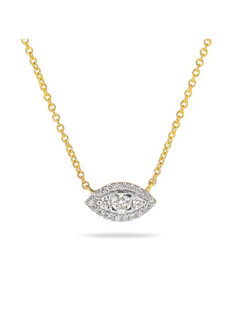 STONE AND STRAND Diamond Muse Solitaire Necklace