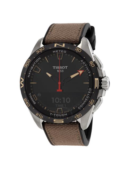 Other Designers Tissot T-Touch Connect Solar Perpetual Alarm Chronograph GMT Quartz Analog-Digital Black Dial Men's 