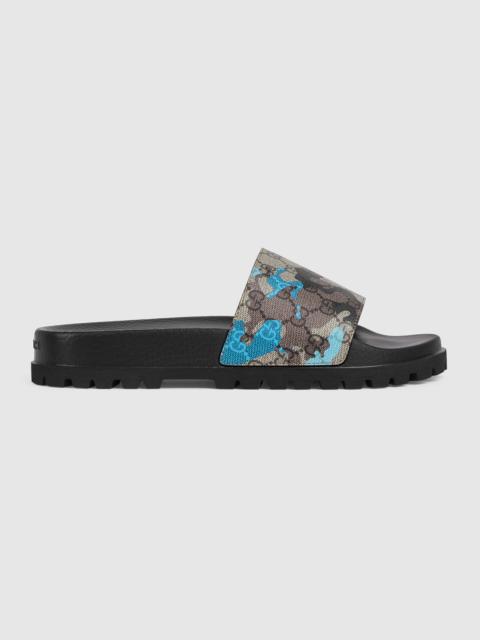 GUCCI Men's lug-sole slide sandal