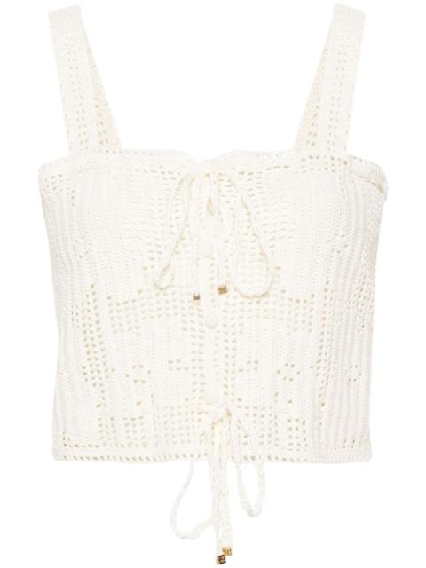 CELINE Celine Women Crochet Tank Top