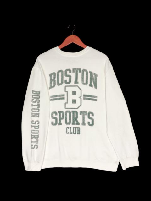 Other Designers Boston - Boston Sport Club Sweatshirt Crew Neck Big Logo