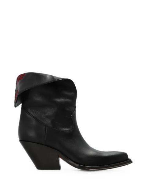 Chloé Azelan Ankle Boots in Black