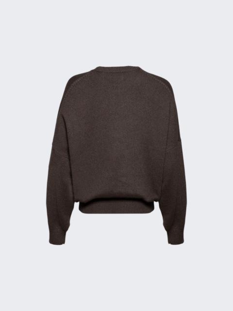 KHAITE Margaux Sweater Coffee