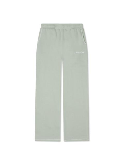 Museum of Peace & Quiet WORDMARK REVERSE STITCHED SWEATPANTS - SAGE