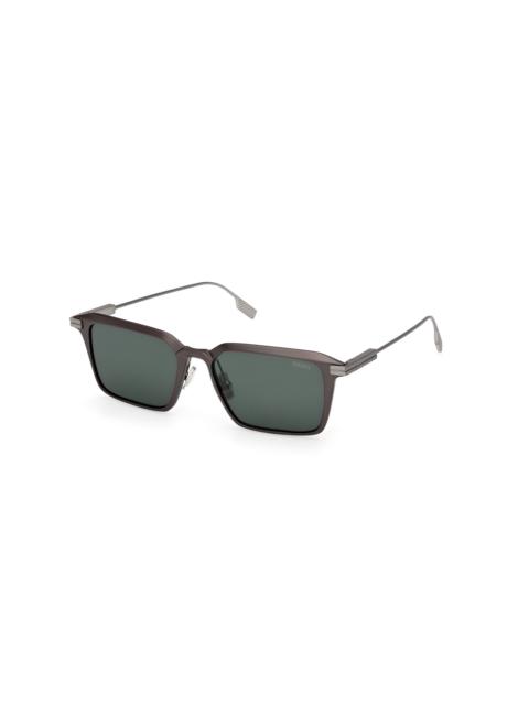 ZEGNA Zegna Green Pilot Men's Sunglasses EZ0273-H 09N 55