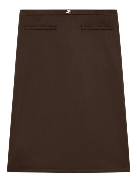 courrèges Interlock Tracksuit Skirt