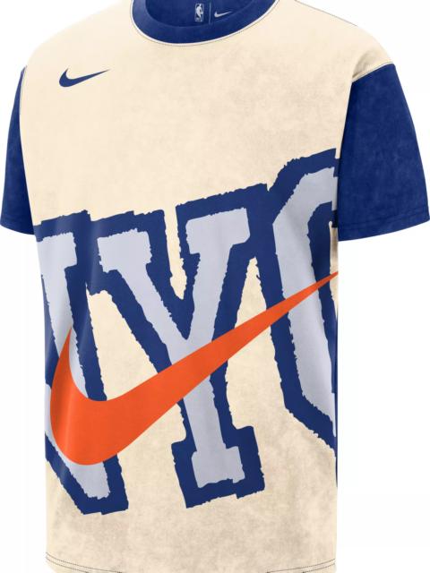 Nike Nike Adult 2025-26 City Edition New York Knicks Big Logo M90 T-Shirt