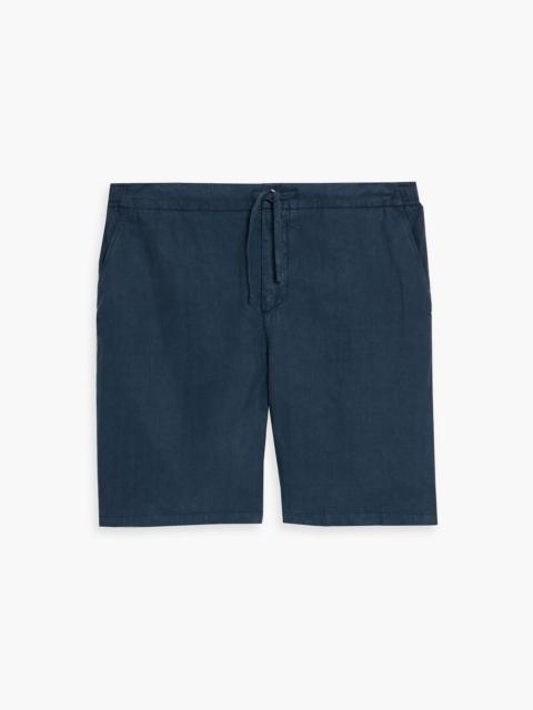FRESCOBOL CARIOCA Sergio Lyocell, linen and cotton-blend drawstring shorts